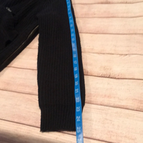 Madewell Tracklist Side-Zip Pullover Ribbed Sweater Size Large - Picture 12 of 16